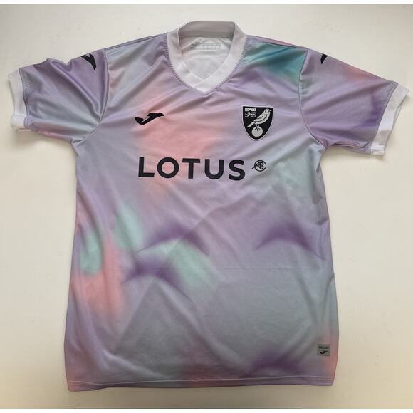 Genuine NORWICH CITY 2022/23 Third Shirt Joma Men's XL (Name On The Back) - Picture 1 of 8